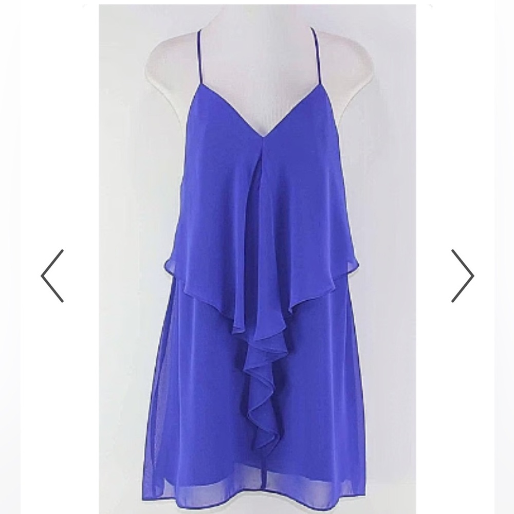 Guess - Royal Blue Ruffled Dress